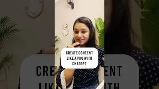 Use AI to create content like a pro! Beginner Day 2/30 #ai #chatgpt #contentcreation