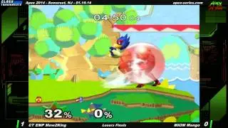 Apex 2014 - CT EMP Mew2King vs MIOM Mango - Losers Finals - SSBM - Japanese Commentary