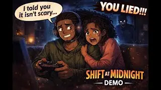 I Lied&hellip; This Might Actually Be Scary | Shift at Midnight Demo