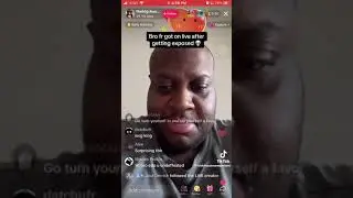 EDP445 gets off live after getting exposed