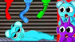 Reacting to the SPRUNKI BABY FACTORY!