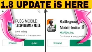 1.8 UPDATE IS HERE IN PUBG MOBILE & BGMI ? HOW TO DOWNLOAD PUBG MOBILE/BGMI 1.8 VERSION PLAYSTORE