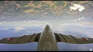 MiG-15 flight with outside cameras!