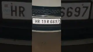How High Security Number Plate challan system identifies car for making challan?  #digitalautomobile