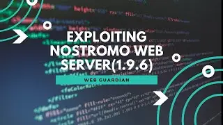 Exploiting Nostromo Web Server(1.9.6) using Metasploit | RCE