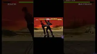 Dead or Alive | PS1 | **Take 6** Zack vs Bayman - Sets 1 - 3 #Shorts