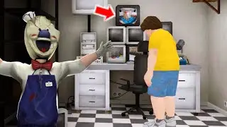 Ice Scream 4 New Giant Kitchen Ending | Ice Scream 4