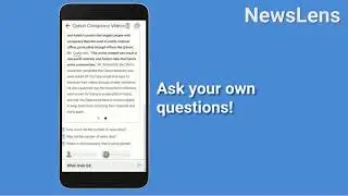 NewsLens App Demo Video