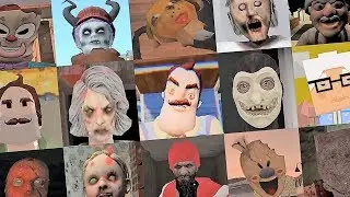 Trailer Caught Battle #9 | Ice Scream 2 Smiling-X Corp Evil Nun Scary Hospital Hello Neighbor & +