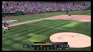 Funny Glitches - The Bat Eating Mound - MLB 15 The Show