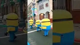 Carl, Bob, Jerry, and Kevin #minions #despicableme #universalstudiosjapan #japan