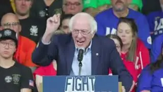 Bernie Sanders Holds Rally in Portland, Maine