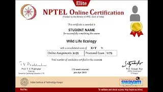 100% Correct | Wild Life Ecology | Week 7 Quiz | Assignment 7 wild life ecology | NPTEL | SWAYAM