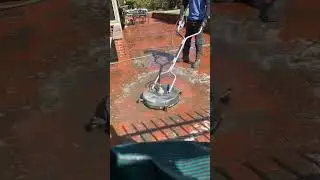Pressure washing brick patio in zanesville Ohio