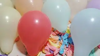 FUN BALLOON SOLVE and popping Compilation experiment Balloon #colourful  balloon #poppballons #funny