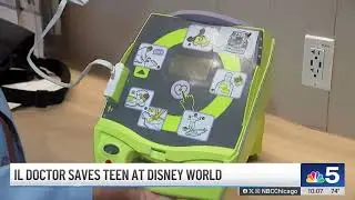 Suburban doctor saves teen's life while on vacation at Disney World