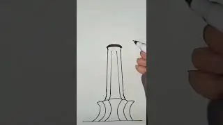 minar e pakistan#drawing #youtubeshorts #shorts