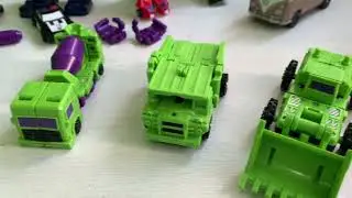 As&iacute; se transforman los CONSTRUCTICONS en DEVASTATOR, TRANSFORMERS G1 HASBRO