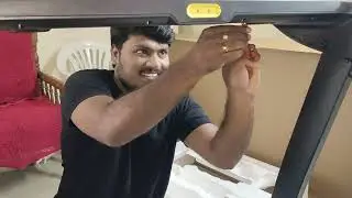 Daddys home Gym #/Assemble your durafit 91  treadmill at home/INDIA/installing home gym equipment.