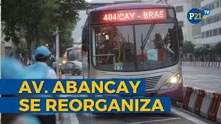 Taxis tendrán que parar en vías alternas en avenida Abancay por orden de ATU