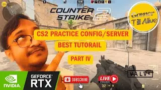 CS2 PRACTICE CONFIG/SERVER BEST TUTORIAL Part 4 #cs2 #cs2guide  #cs2india #cs2moments #cs2live