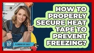 How To Properly Secure Heat Tape To Prevent Freezing?