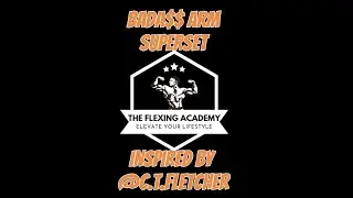 Badass Arm Superset Finsher Inspired By The GOAT @CTFletcherMotivation #ISYMFS #IronAddict #Arms