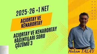A&ccedil;ıortay ve kenar ortay bağıntıları