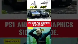 Cybertruck vs. Envoy: PS1 vs. PS5 Graphics Showdown! 🎮🚗