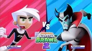 Nickelodeon All-Star Brawl 2 | Danny Phantom vs. Vlad Plasmius (Round 3)