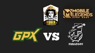 GPX BASRENG VS FOES WIN ( GAME 1 ) IESPL WOMEN CHAMPIONSHIP 2023 GROUP STAGE