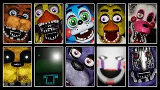 Ultimate Random Night - All Jumpscares & Game Over Screens