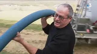 Sécheresse : quand les transporteurs de lait se mettent à acheminer de l'eau