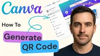 How To Generate QR Code in Canva | Canva QR Code Tutorial 2025