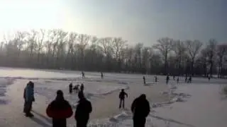 Schaatsen op Donkmeer