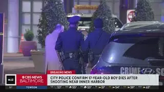 17-year-old killed from shooting near Baltimore's Inner Harbor