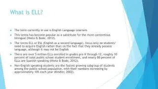 Teacher Expectations of English Language Learners- Samantha Smith