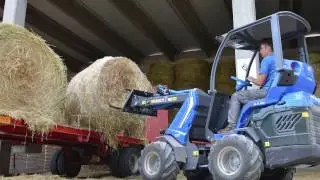Bale Fork attachment for MultiOne mini loaders