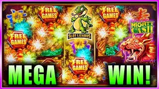 MEGA WIN!!! Mighty Cash Dragon Flies BETTER THAN HANDPAY! Epic Retriggers!