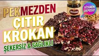 Pekmezden Krokan Nasıl Yapılır? (Pratik, Sağlıklı, Vitamin Deposu Atıştırmalık)