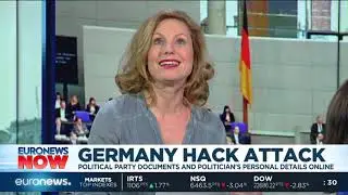 A major hacking scandal has rocked the German parliament | #EuronewsNow