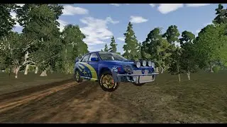 Beamng Drive Subaru Impreza Rally Course short video