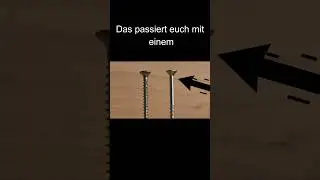 Unterschiede beim Gewinde #schrauben #handwerk #tipsandtricks #Teilgewinde #verschrauben #Holz