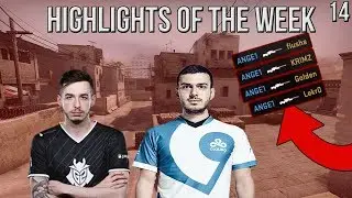 ANGE1 1V4, TARIK ACE, KENNYS CLUTCH! - CS:GO Highlights of the Week #14