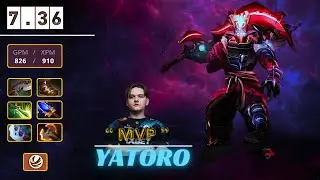 [ YATORO ] CARRY Juggernaut | MVP Performance | Dota 2 Pro Gameplay