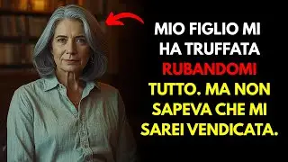 MIO FIGLIO MI HA TRUFFATA RUBANDOMI TUTTO. MA NON SAPEVA CHE MI SAREI VENDICATA.