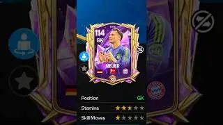 109 Tots Neuer 🔥 #fcmobile