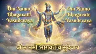 Om Namo Bhagavate Vasudevaya | Krishna/Vishnu Chant | Devotional Meditation | Calm Mind, Inner Peace