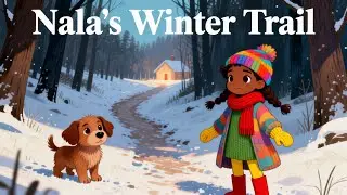 Nala's Winter Trail Stories for BHNIC | #WinterAdventure #ChildrensStory #SnowyDay #PuppyLove