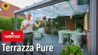 Weinor Terrazza Pure - die kubische Glasoase